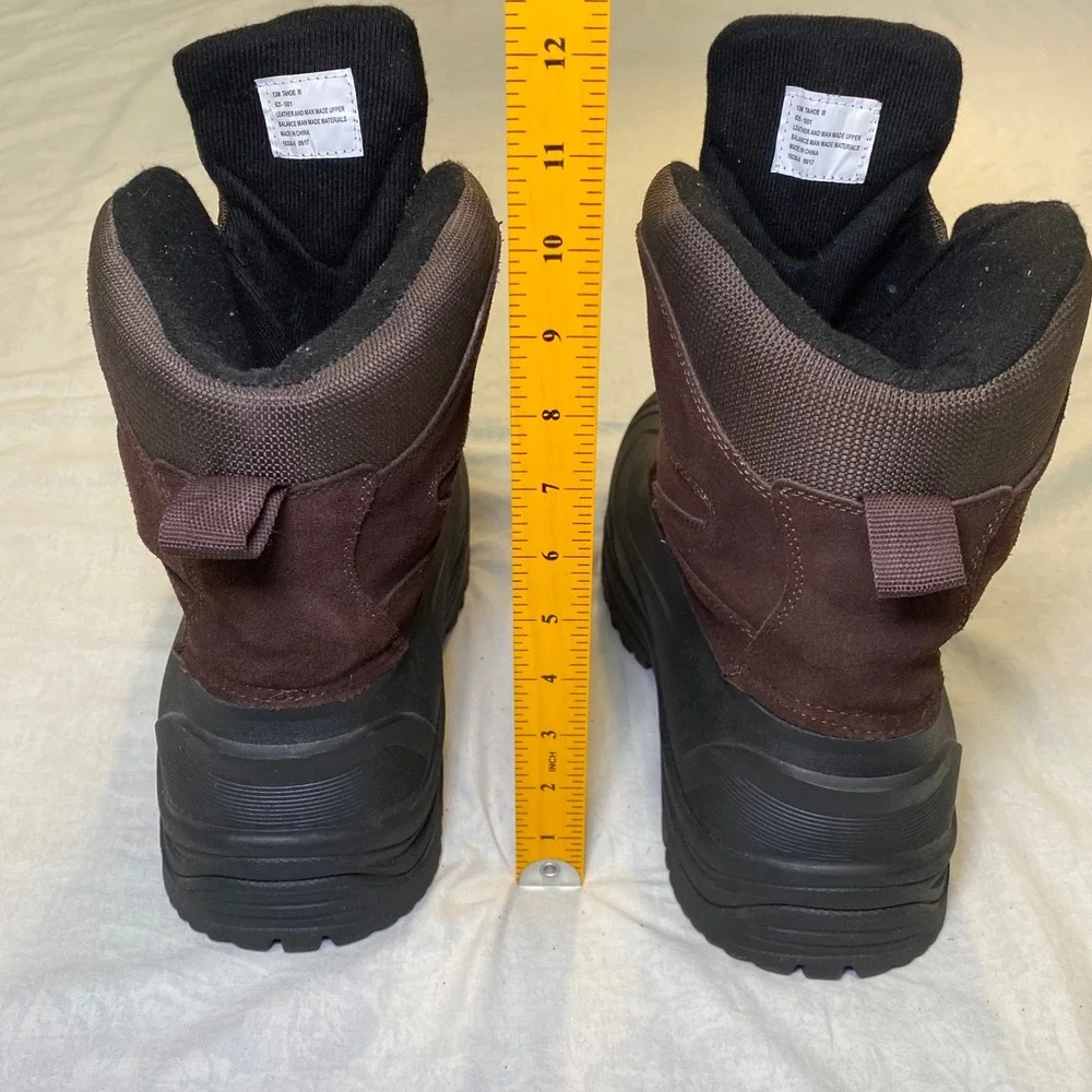 Kamik Tahoe III Winter‎ Snow Boots Men's Size 13 Brown Waterproof Thinsulate